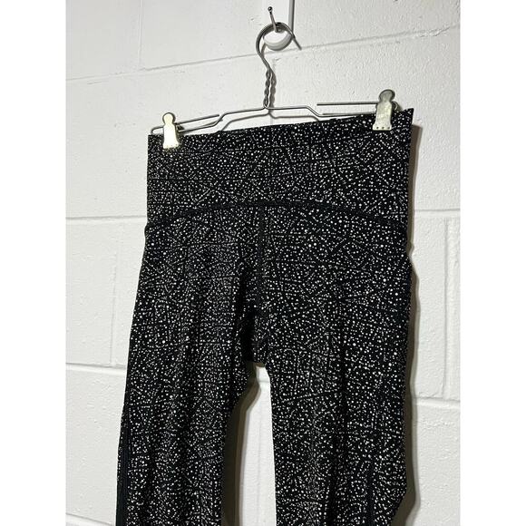 Lululemon Train Times 7/8 Pant Night View Black And White Size 4 - Picture 6 of 8